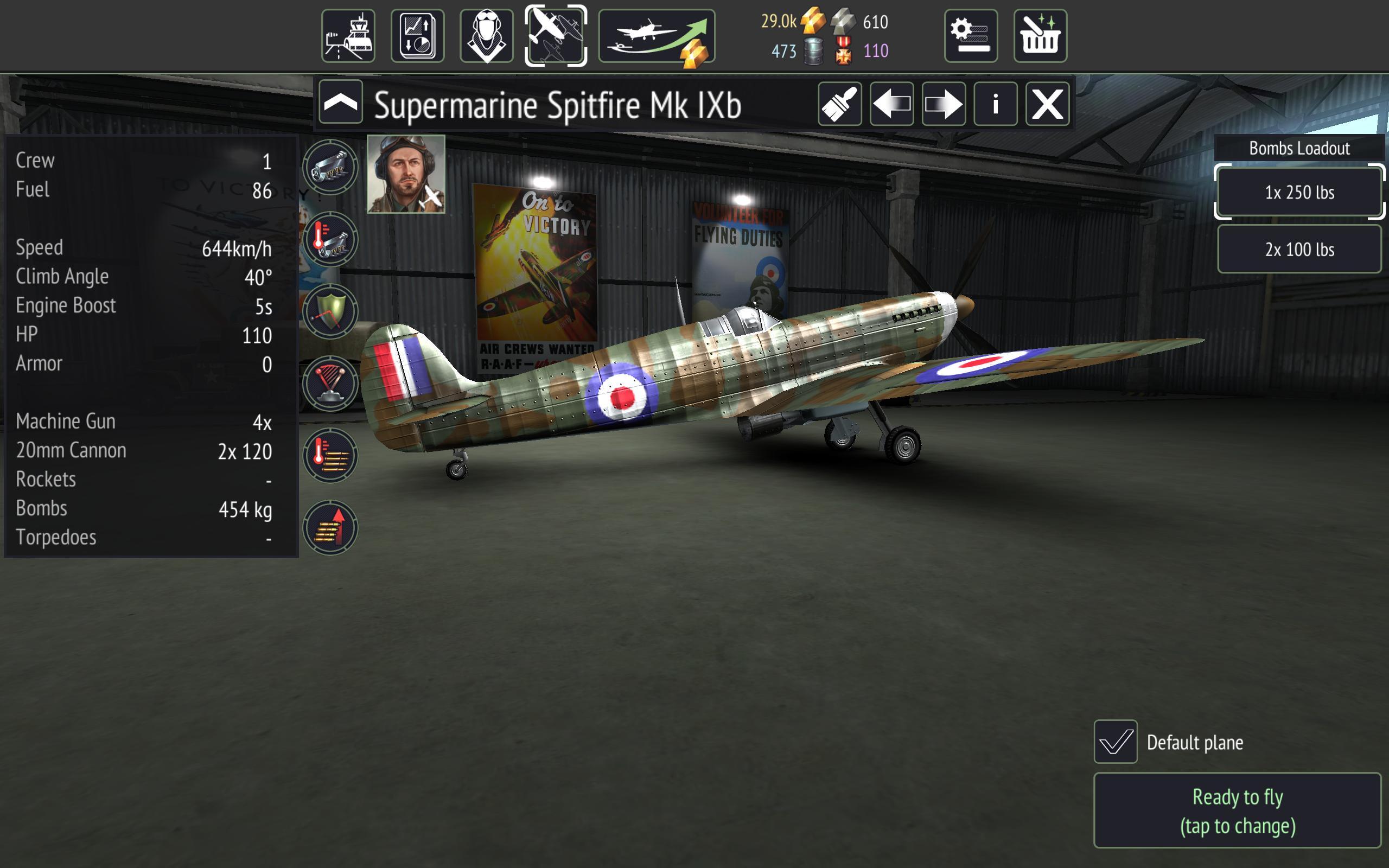 Warplanes: WW2 Dogfight 2.0 Screenshot 16