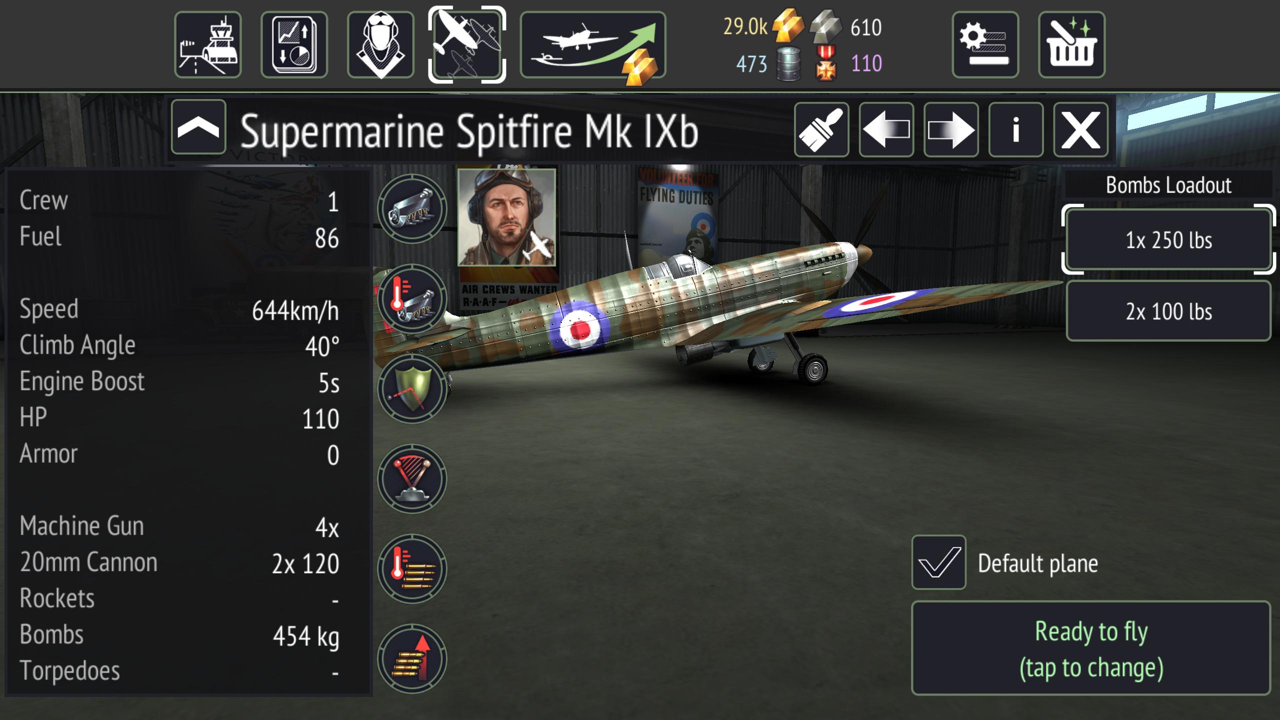 Warplanes: WW2 Dogfight 2.0 Screenshot 8