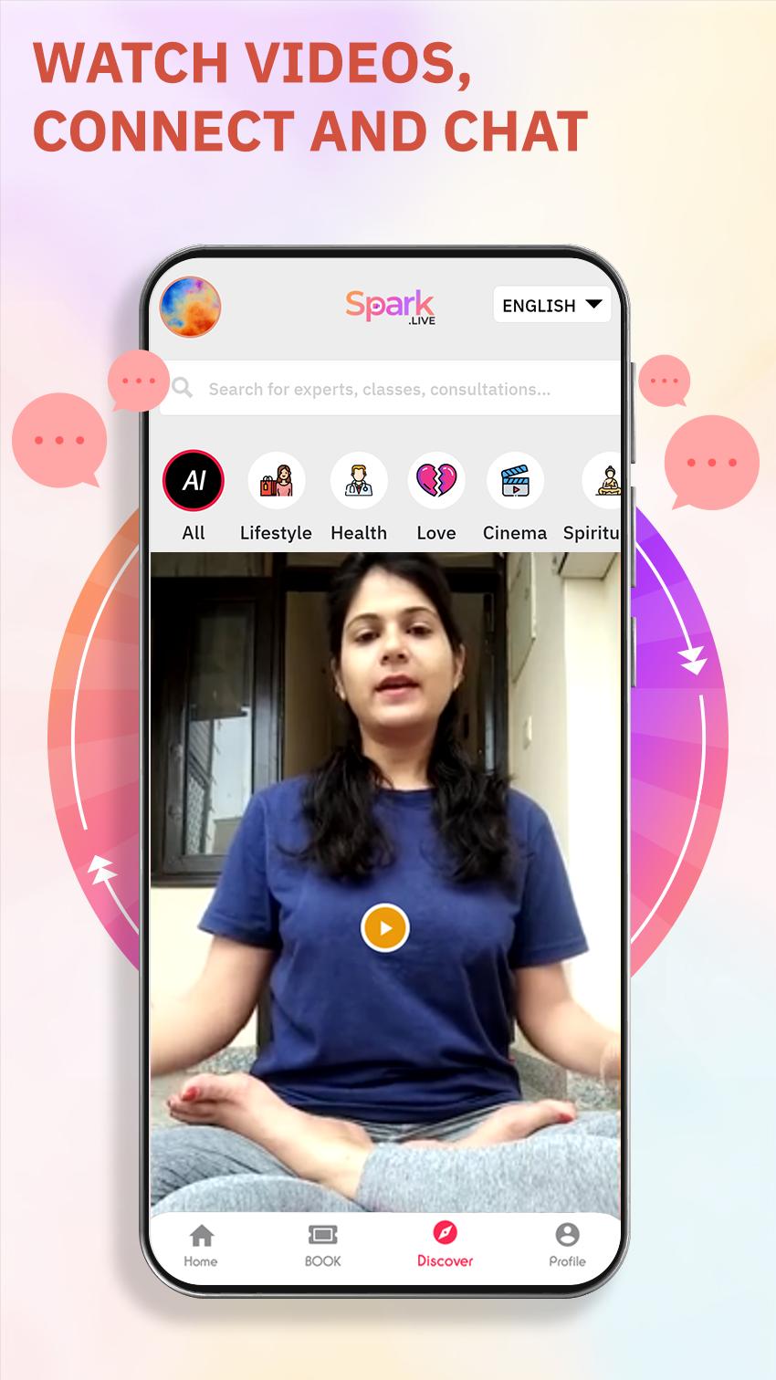 Spark.Live Live Video Classes and Consultations 9.3.37 Screenshot 1