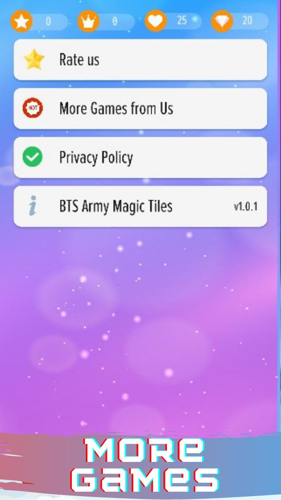 BTS Army Magic Tiles 2021 - Dream Piano Game KPOP 1.0.6 Screenshot 16