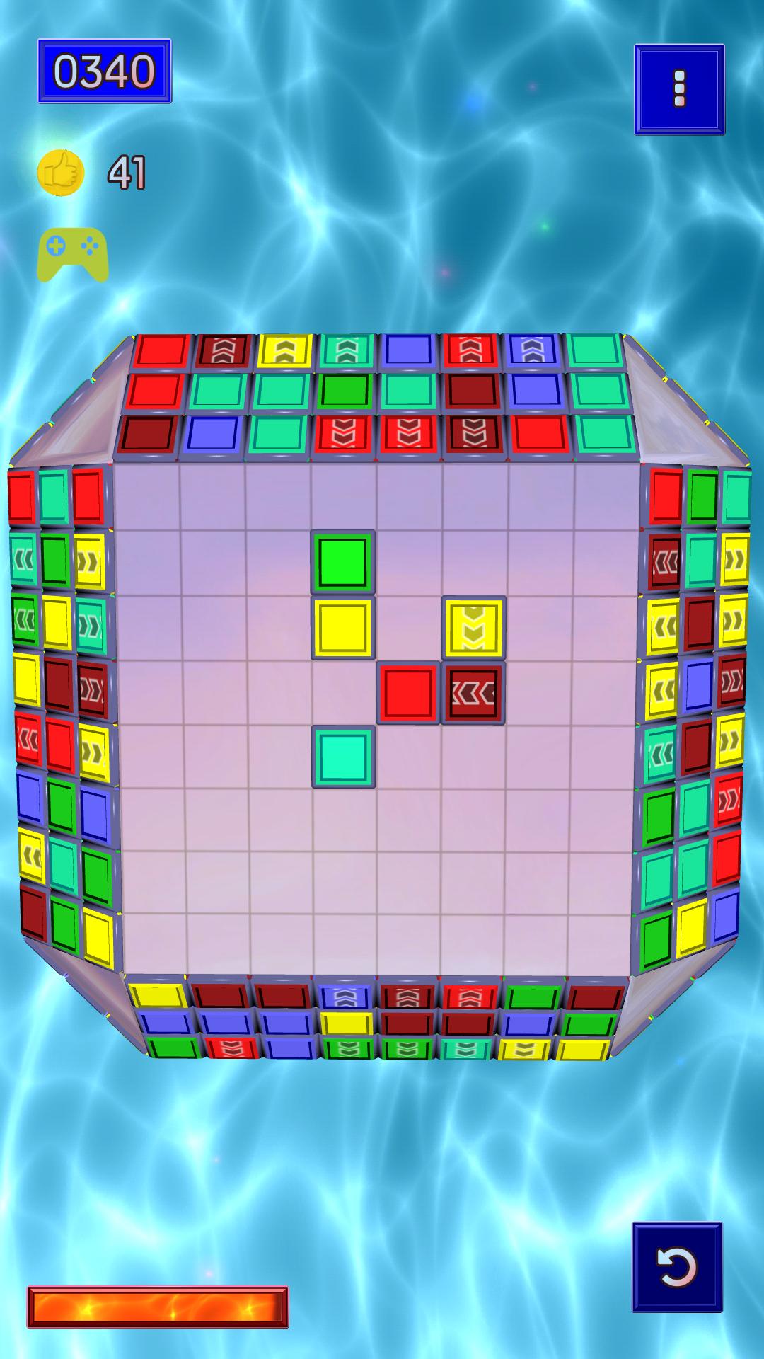 BrickShooter Cube Sliding Blocks 3.0 Screenshot 1