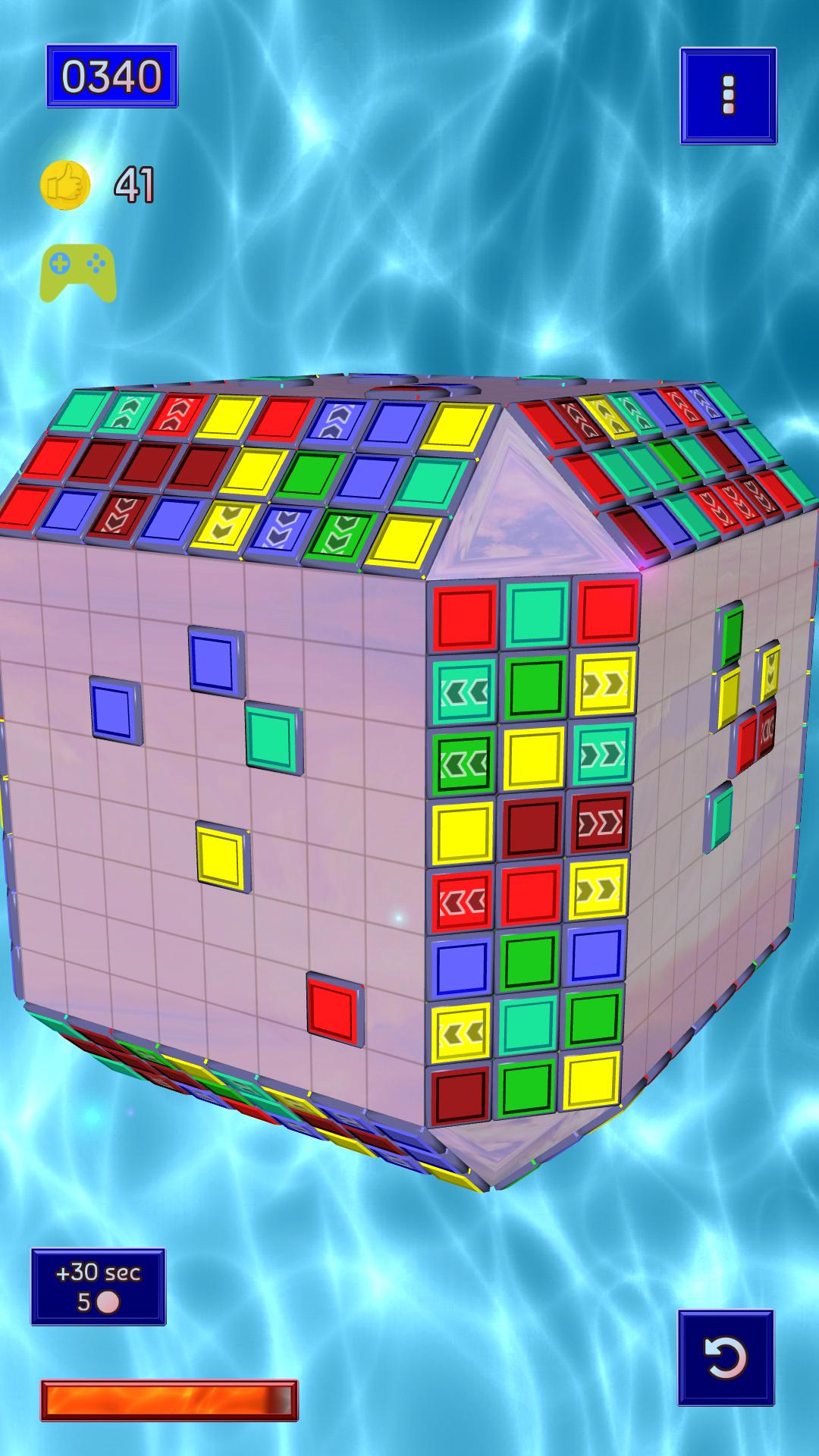 BrickShooter Cube Sliding Blocks 3.0 Screenshot 2