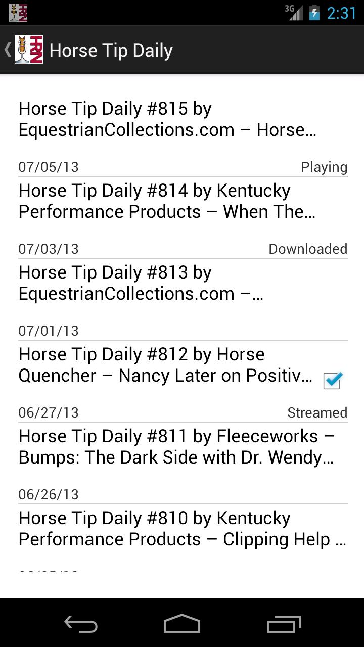 Horse Radio Network 1.20 Screenshot 4