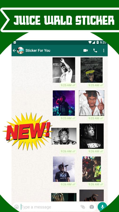 Juice WRLD Stickers for Whatsapp & Signal 2.5 Screenshot 1