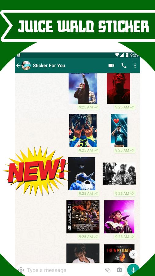 Juice WRLD Stickers for Whatsapp & Signal 2.5 Screenshot 2