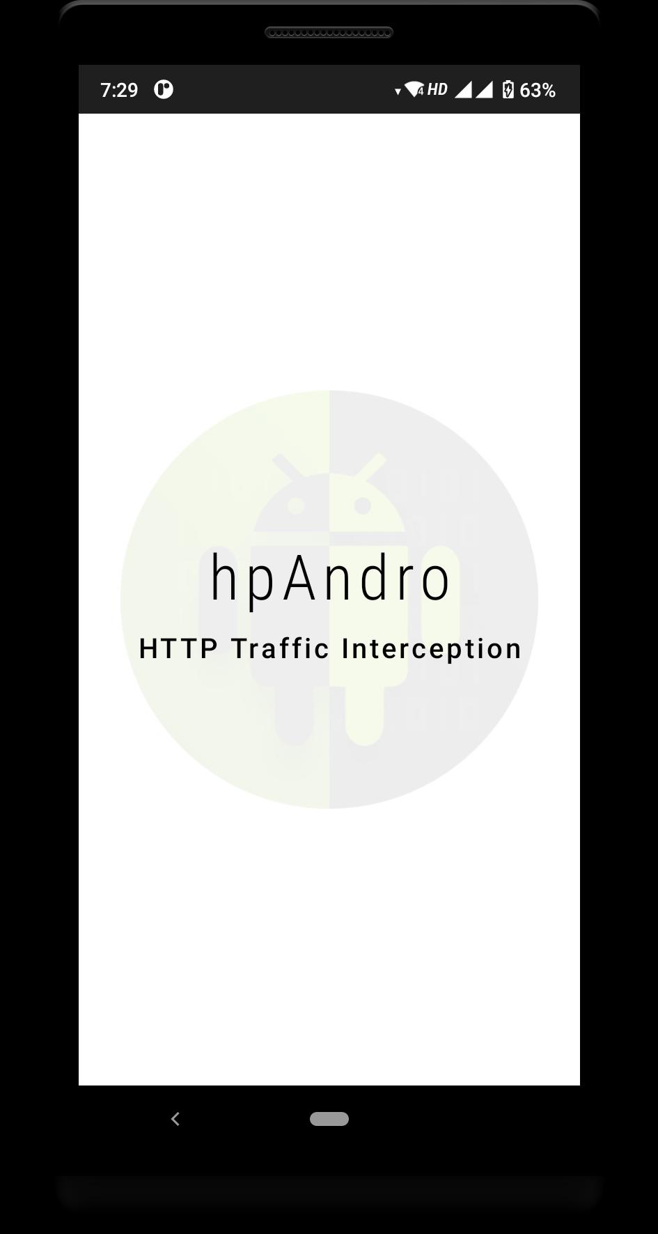 HTTP Traffic Interception 1.0.3 Screenshot 1