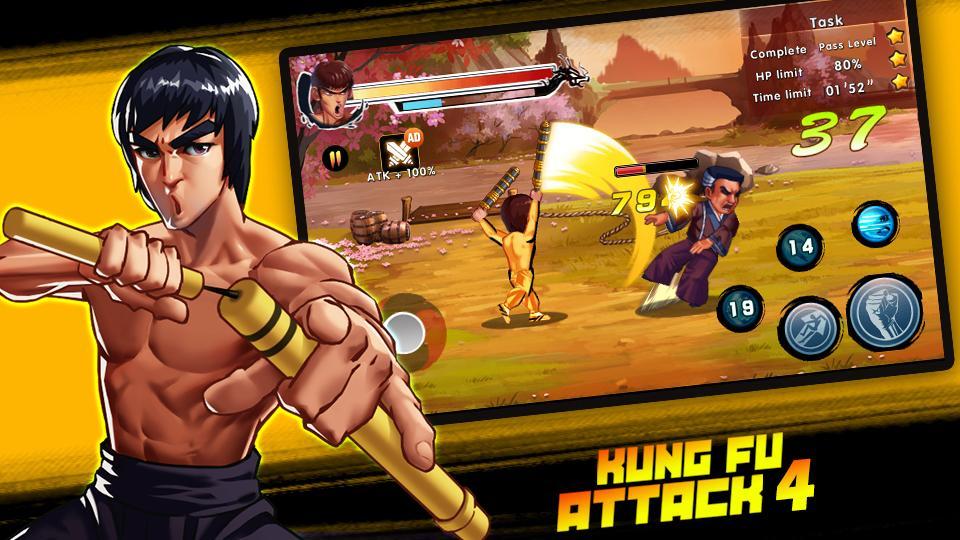 Kung Fu Attack 4 Shadow Legends Fight 1.2.1.108 Screenshot 1
