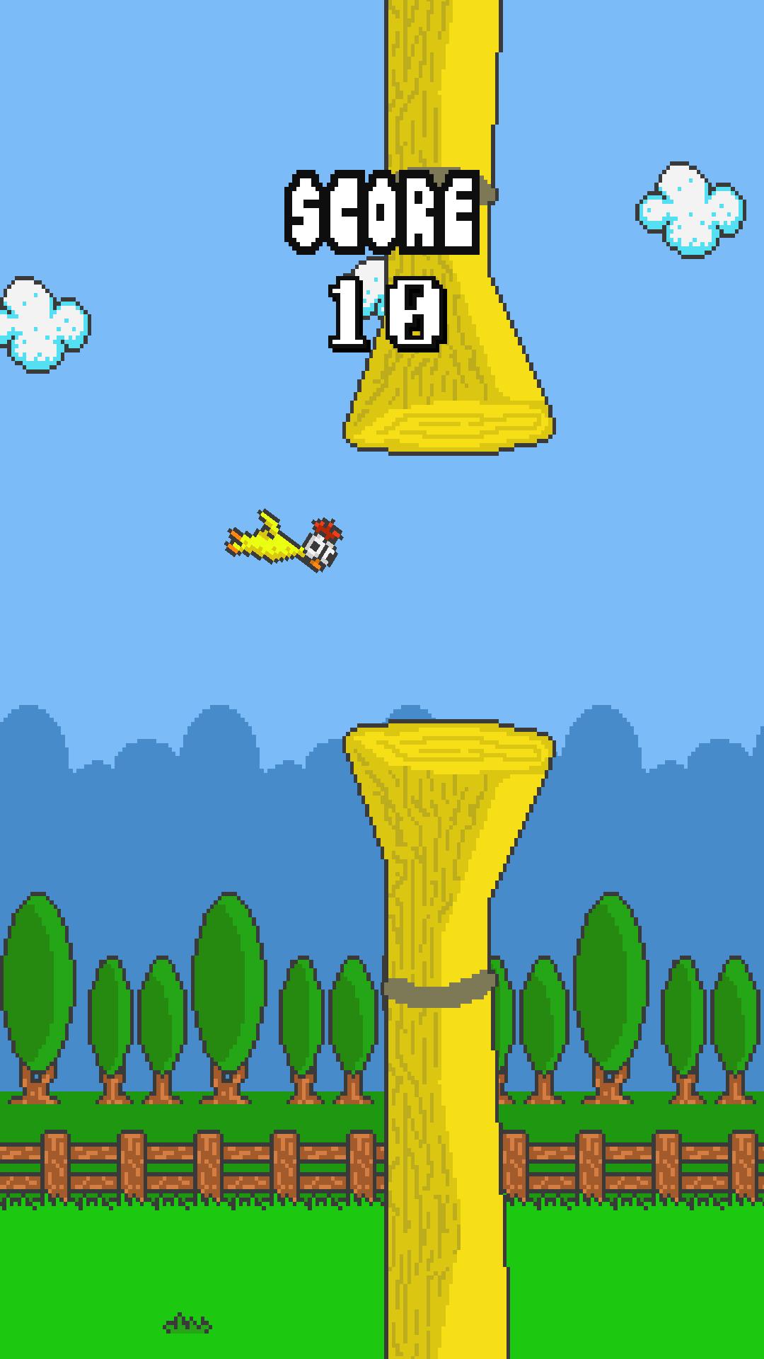 Flappy Rubber Chicken 1.6 Screenshot 1