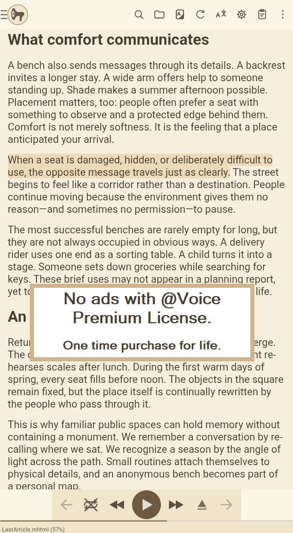 @Voice: Text to Speech Reader 40.3.0 Screenshot 2
