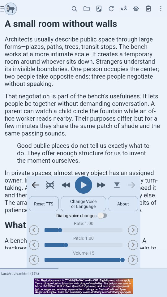 @Voice: Text to Speech Reader 40.3.0 Screenshot 5