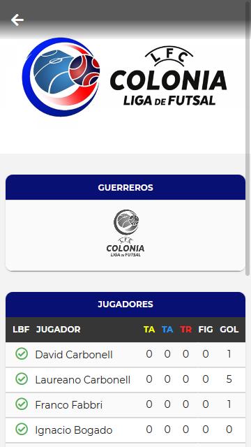 Futsal Colonia 1.4.0 Screenshot 2