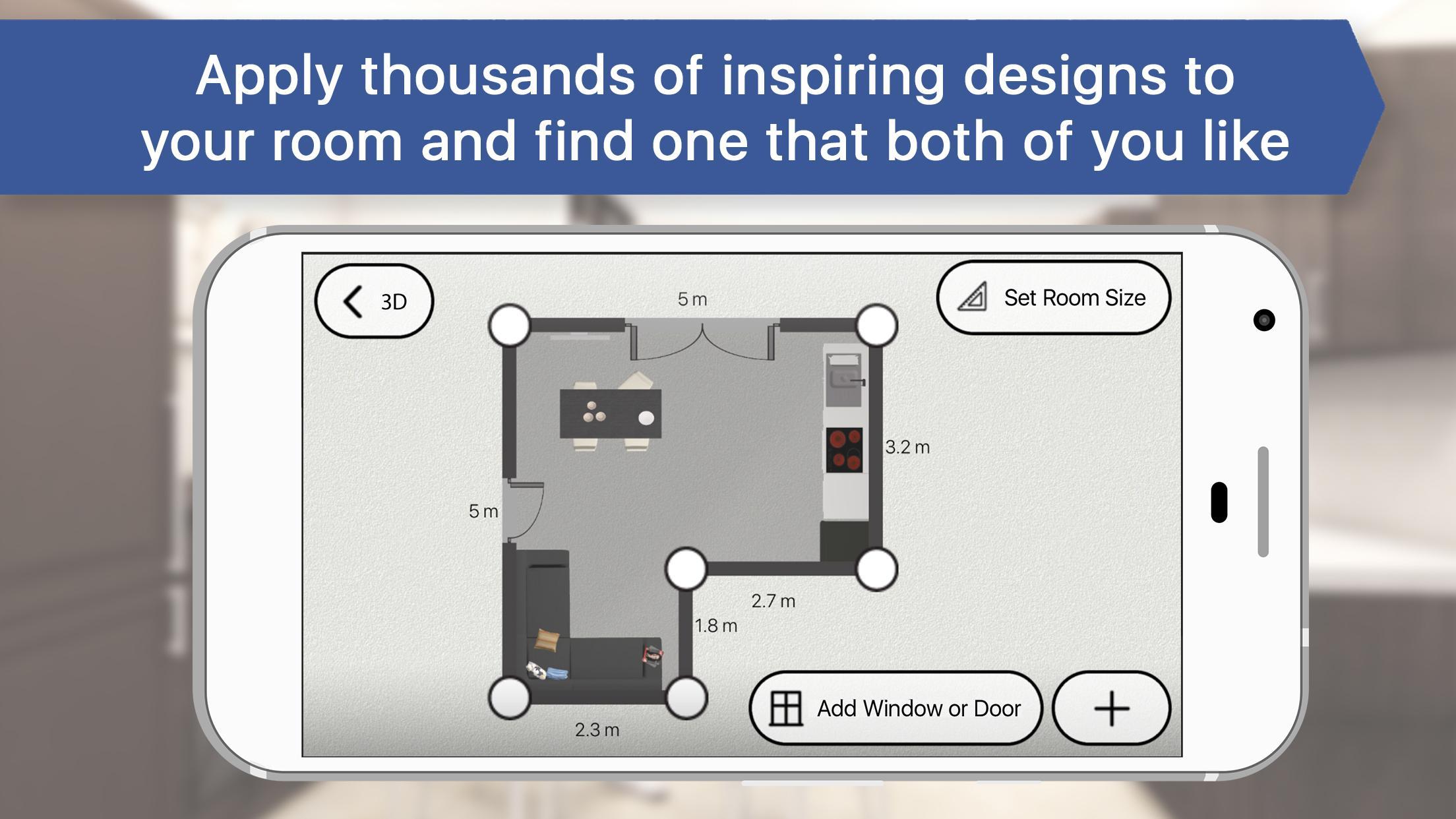 Room Planner Home Interior & Floorplan Design 3D 1000 Screenshot 4