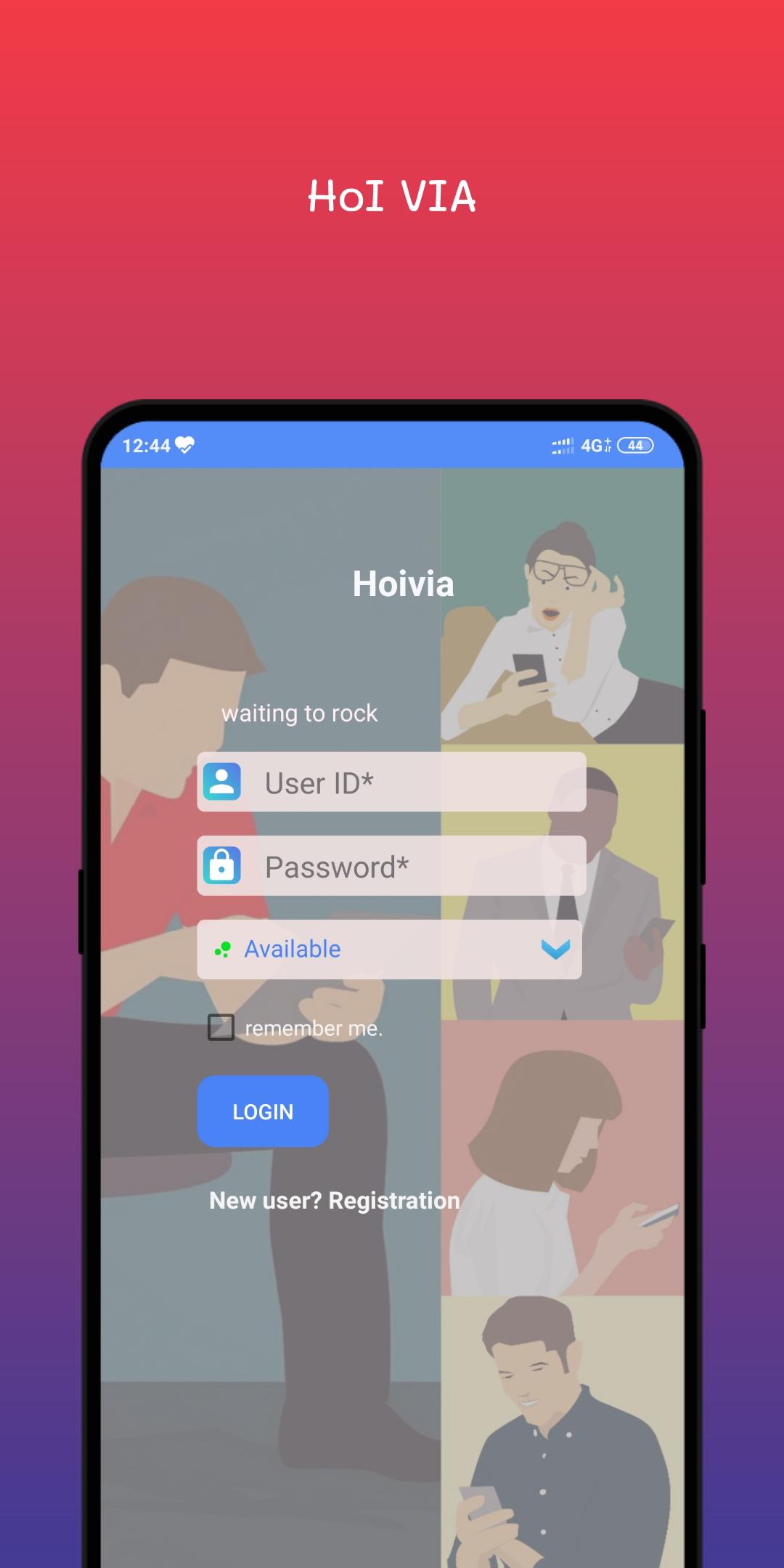 hoivia chat - find new friends 1.1.89 Screenshot 1