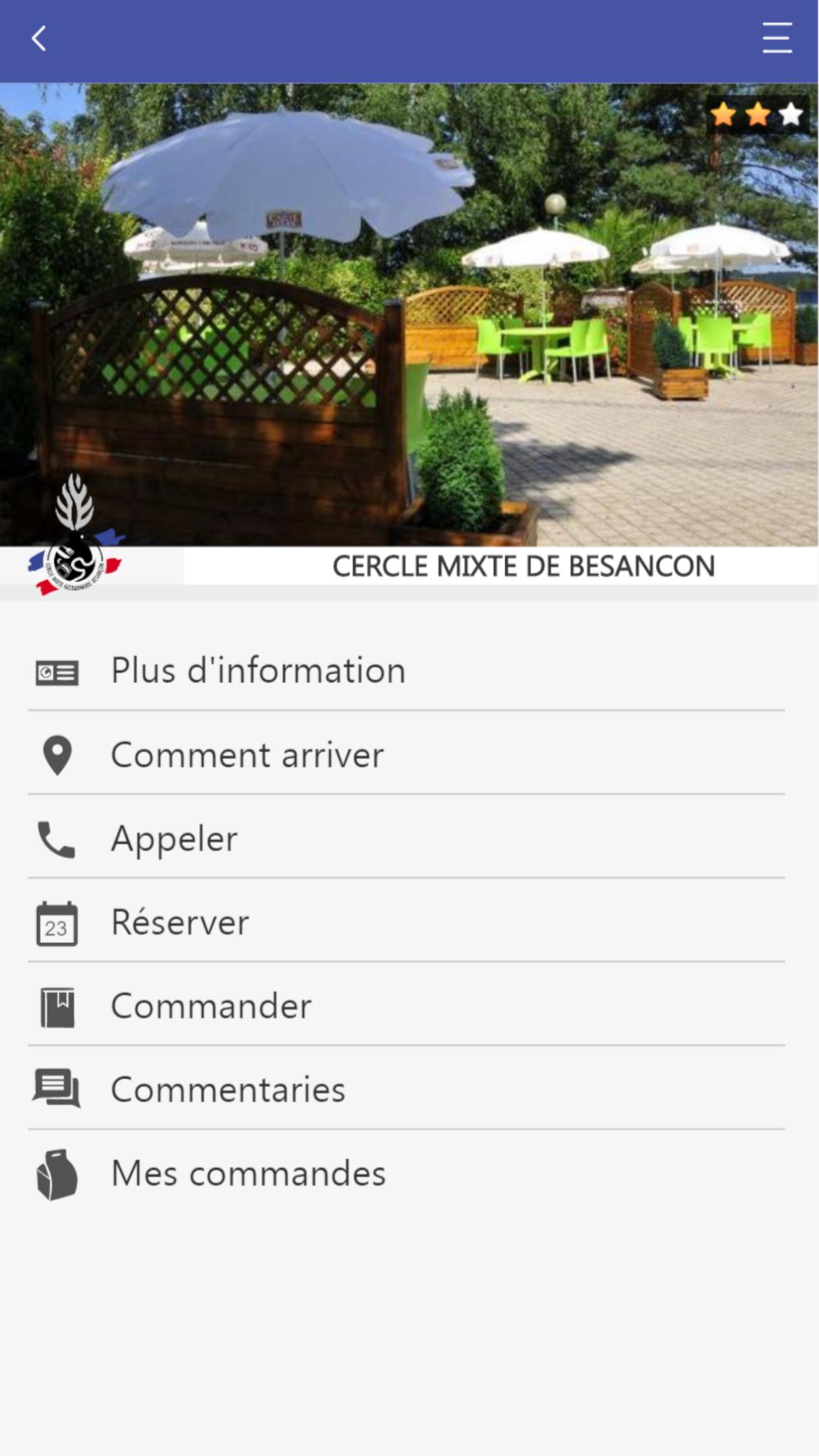 Cercles Mixtes de Gendarmerie 2.0.0 Screenshot 2