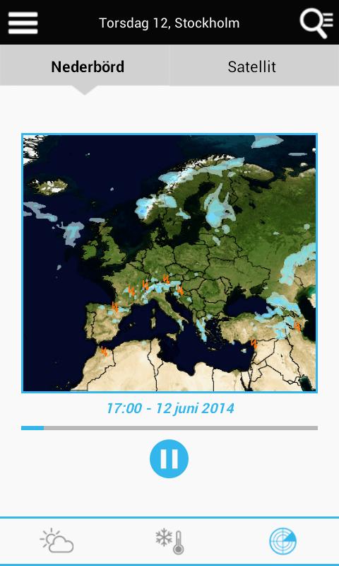 Weather for Sweden 3.7.8.16 Screenshot 4