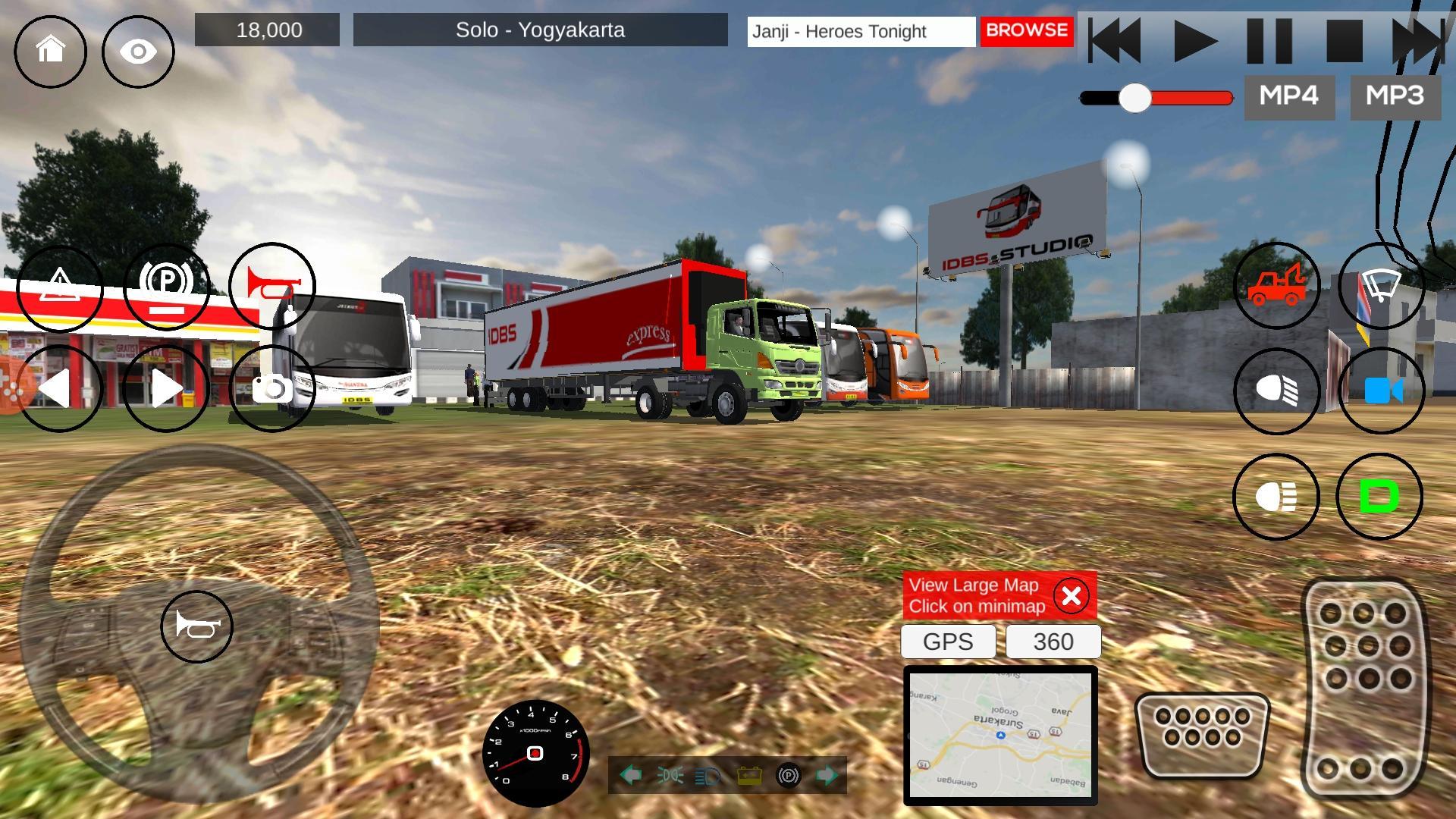 IDBS Indonesia Truck Simulator 3.1 Screenshot 1