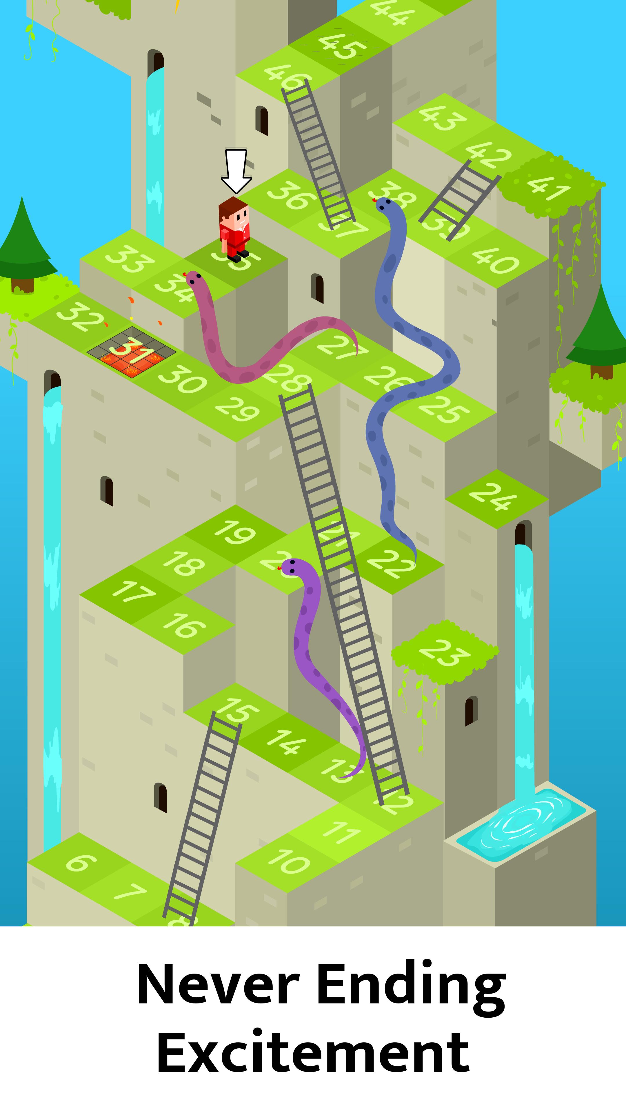 🐍 Snakes and Ladders - Free Board Games 🎲 2.1.7 Screenshot 14