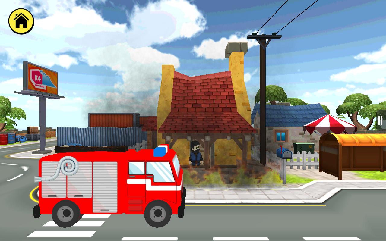 Kidlo Fire Fighter - Free 3D Rescue Game For Kids 1.8 Screenshot 10