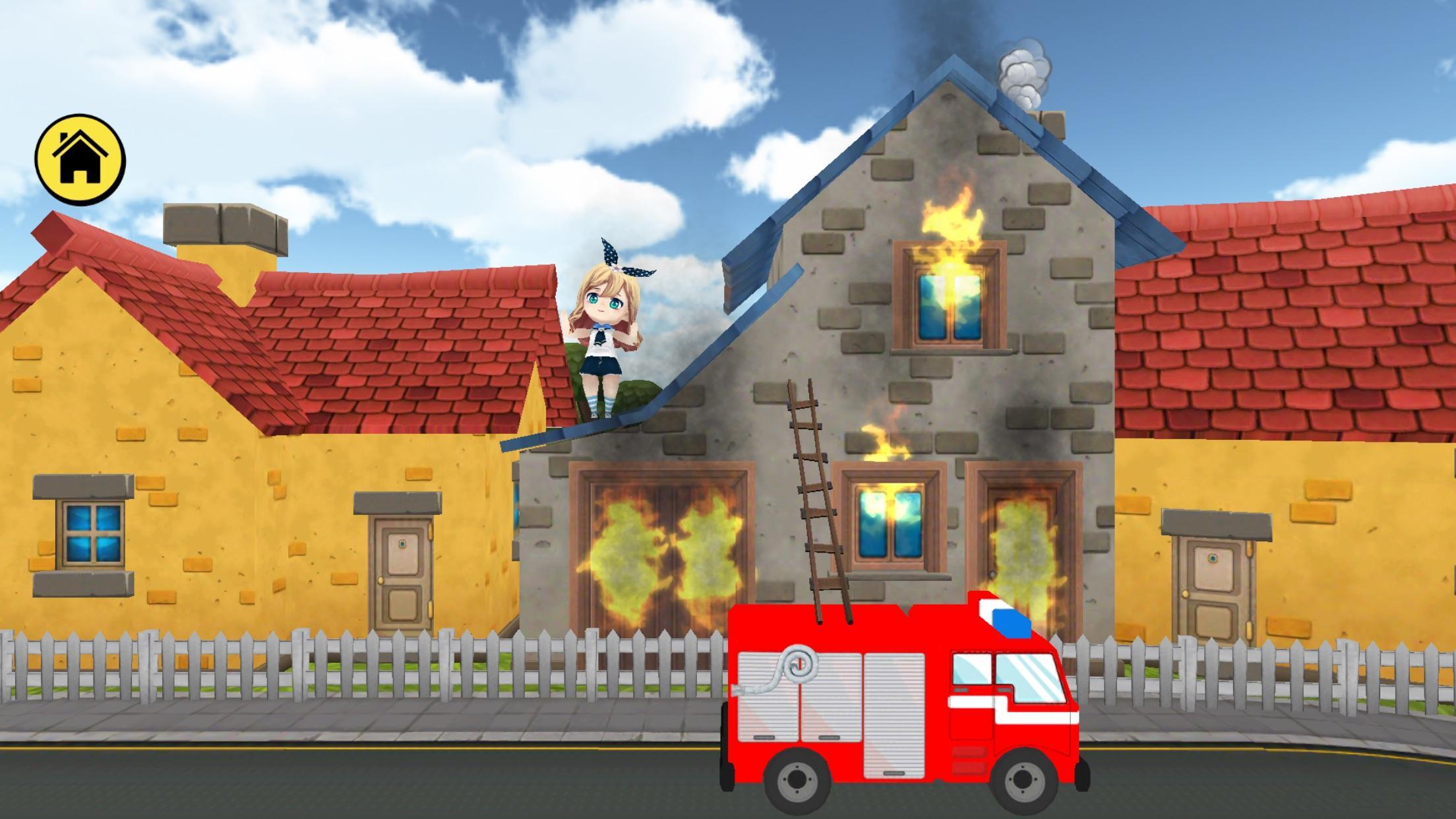 Kidlo Fire Fighter - Free 3D Rescue Game For Kids 1.8 Screenshot 13