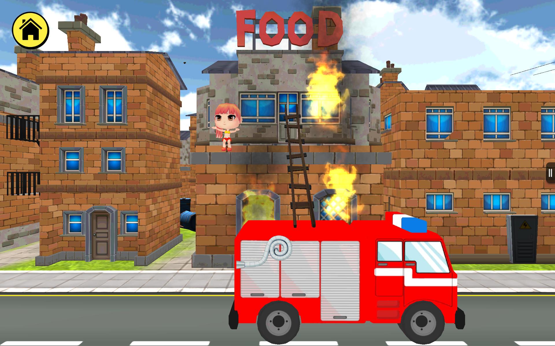 Kidlo Fire Fighter - Free 3D Rescue Game For Kids 1.8 Screenshot 6
