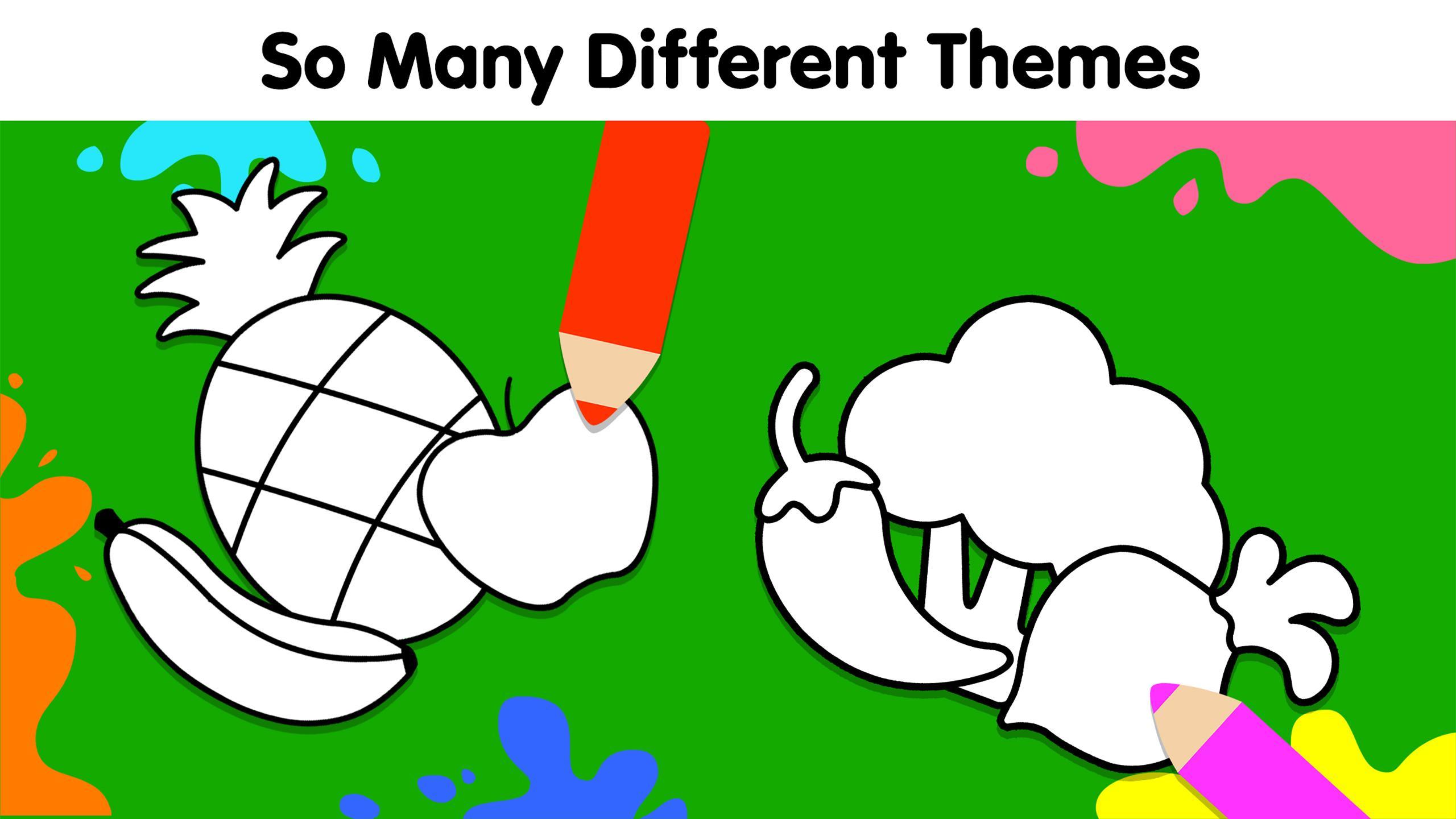 My Dino Town: Coloring Pages for Kids & Games 1.0 Screenshot 11