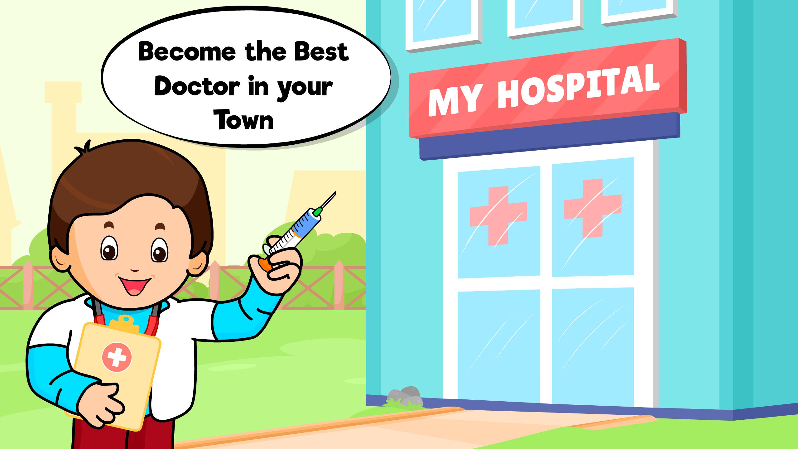 🏥 My Hospital Town: Free Doctor Games for Kids 🏥 1.2 Screenshot 1