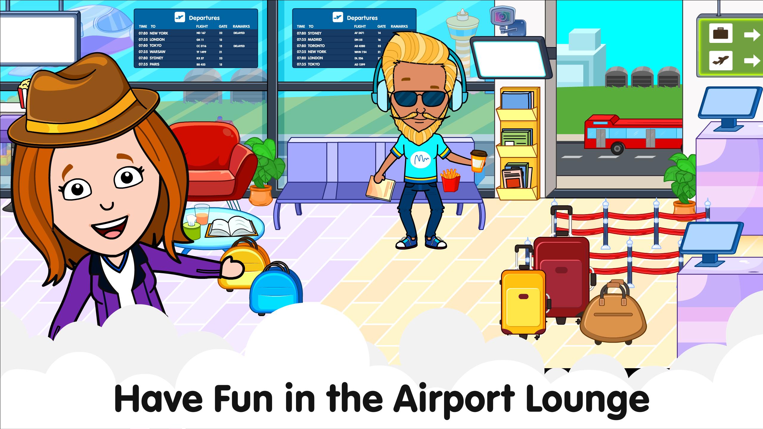 My Airport Town: Kids City Airplane Games for Free 1.5 Screenshot 12