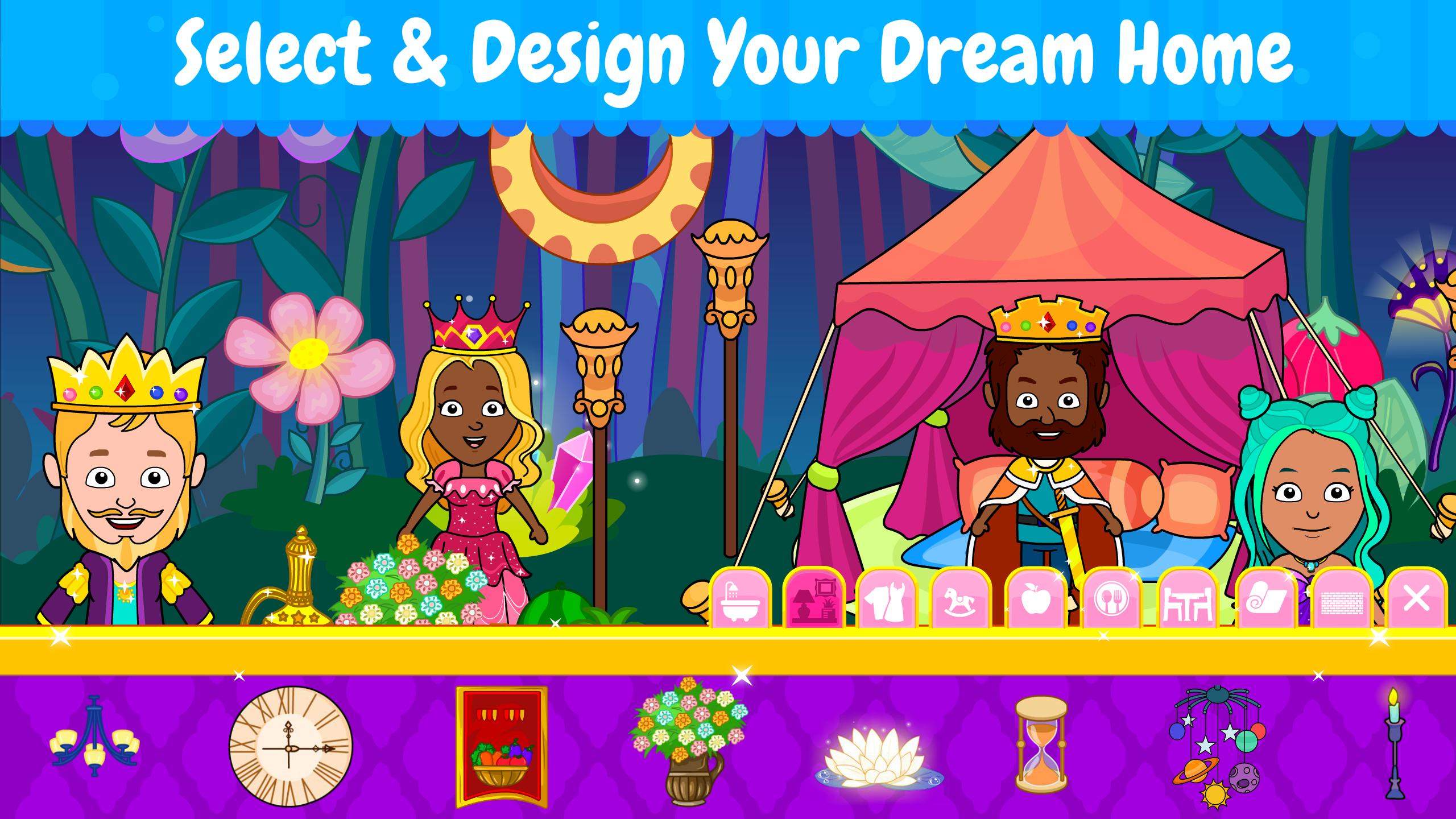 Tizi Town: My Princess Dollhouse Home Design Games 1.1 Screenshot 8