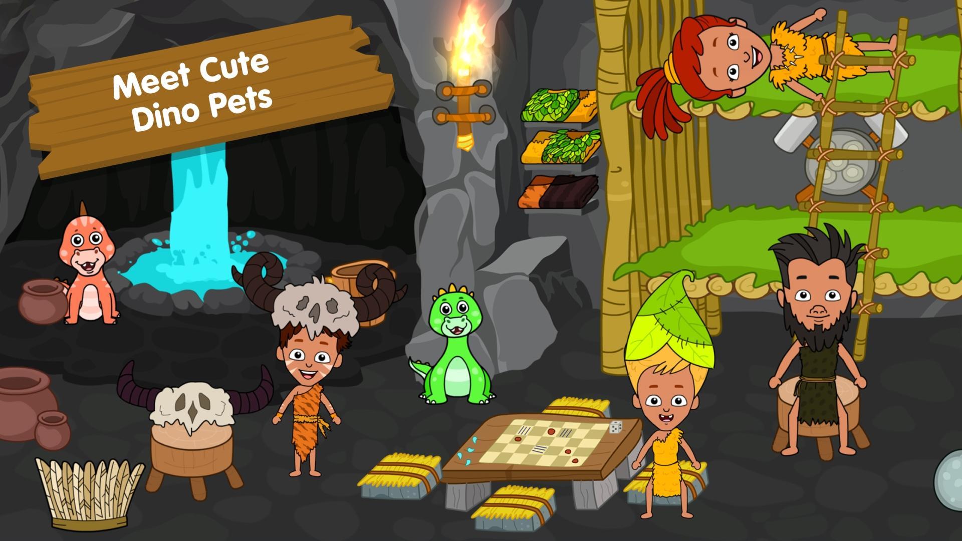 My Dinosaur Town - Jurassic Caveman Games for Kids 3.2 Screenshot 23