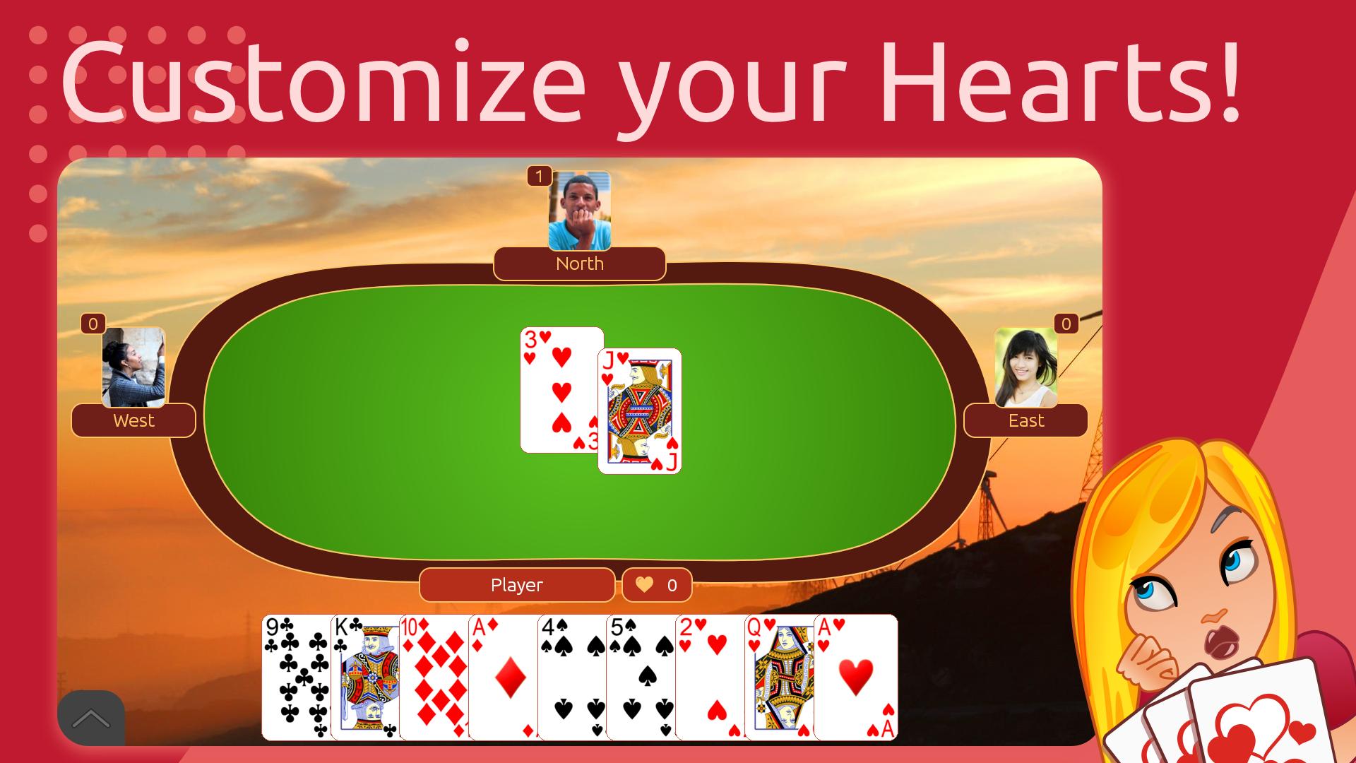 Hearts Deluxe Free Card Game 2.4.796 Screenshot 4