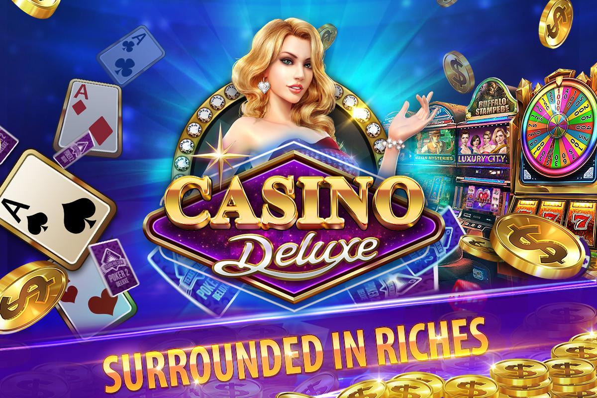 Casino Deluxe Vegas - Slots, Poker & Card Games 1.11.6 Screenshot 1