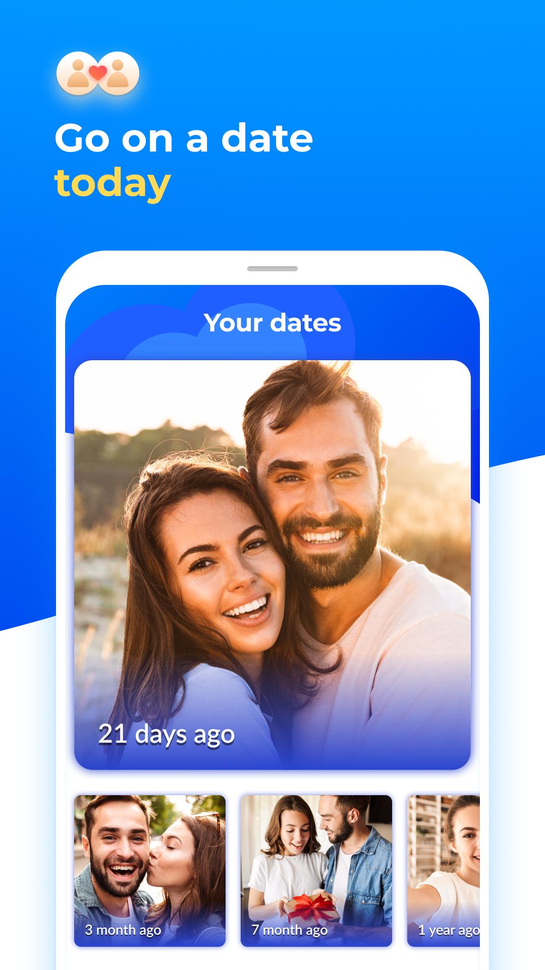 Dating with singles nearby - iHappy 1.0.41 Screenshot 1