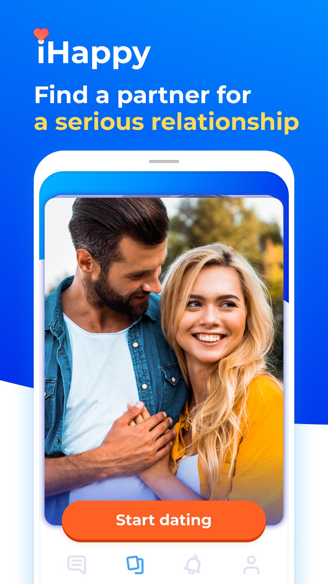 Dating with singles nearby - iHappy 1.0.41 Screenshot 3