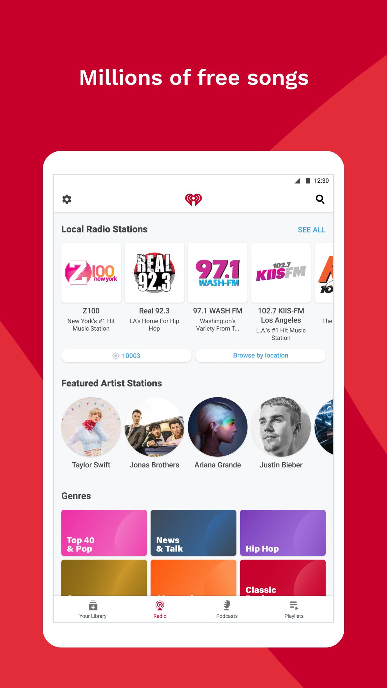 iHeartRadio Radio, Podcasts & Music On Demand  Screenshot 10