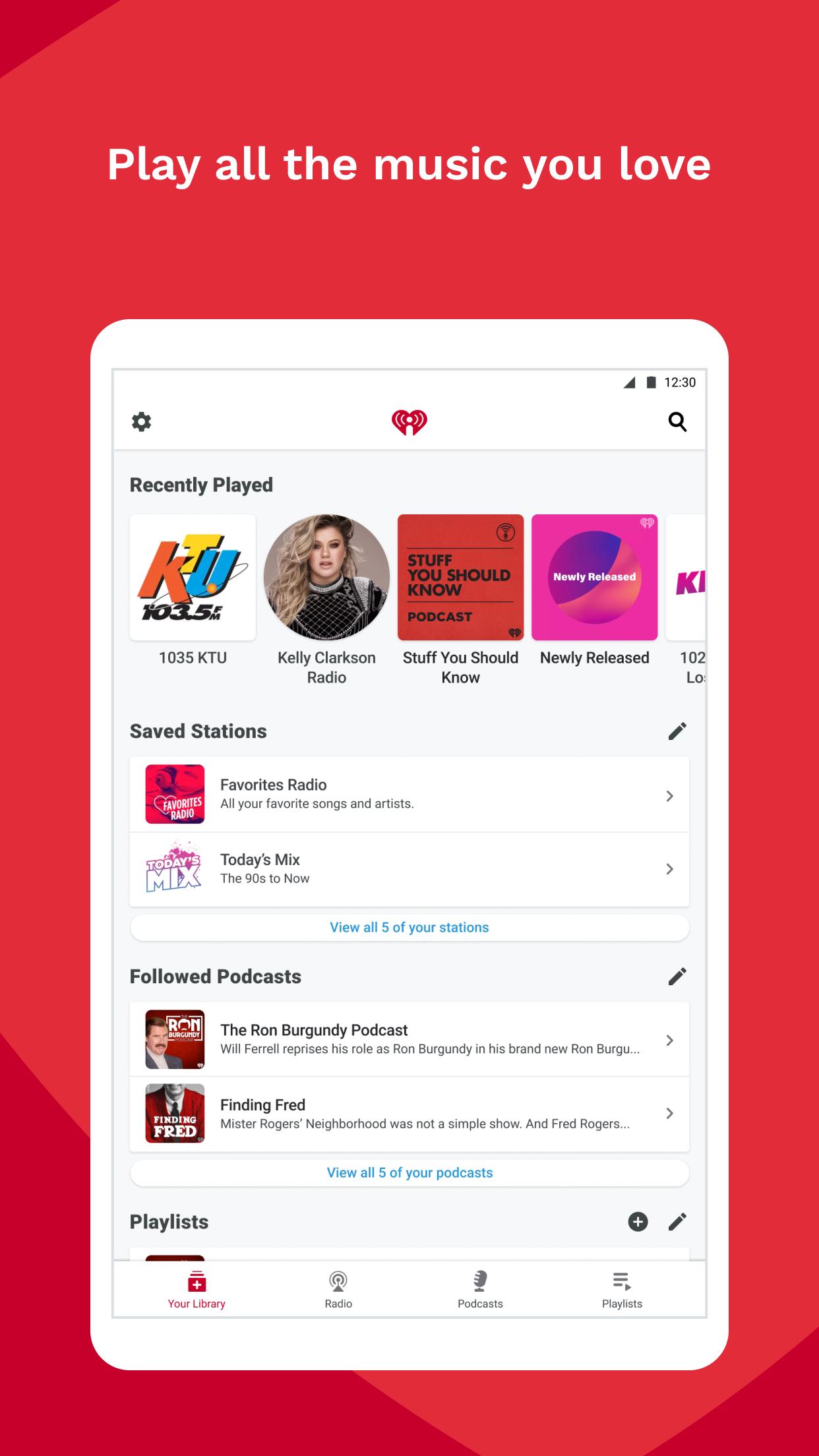 iHeartRadio Radio, Podcasts & Music On Demand  Screenshot 11