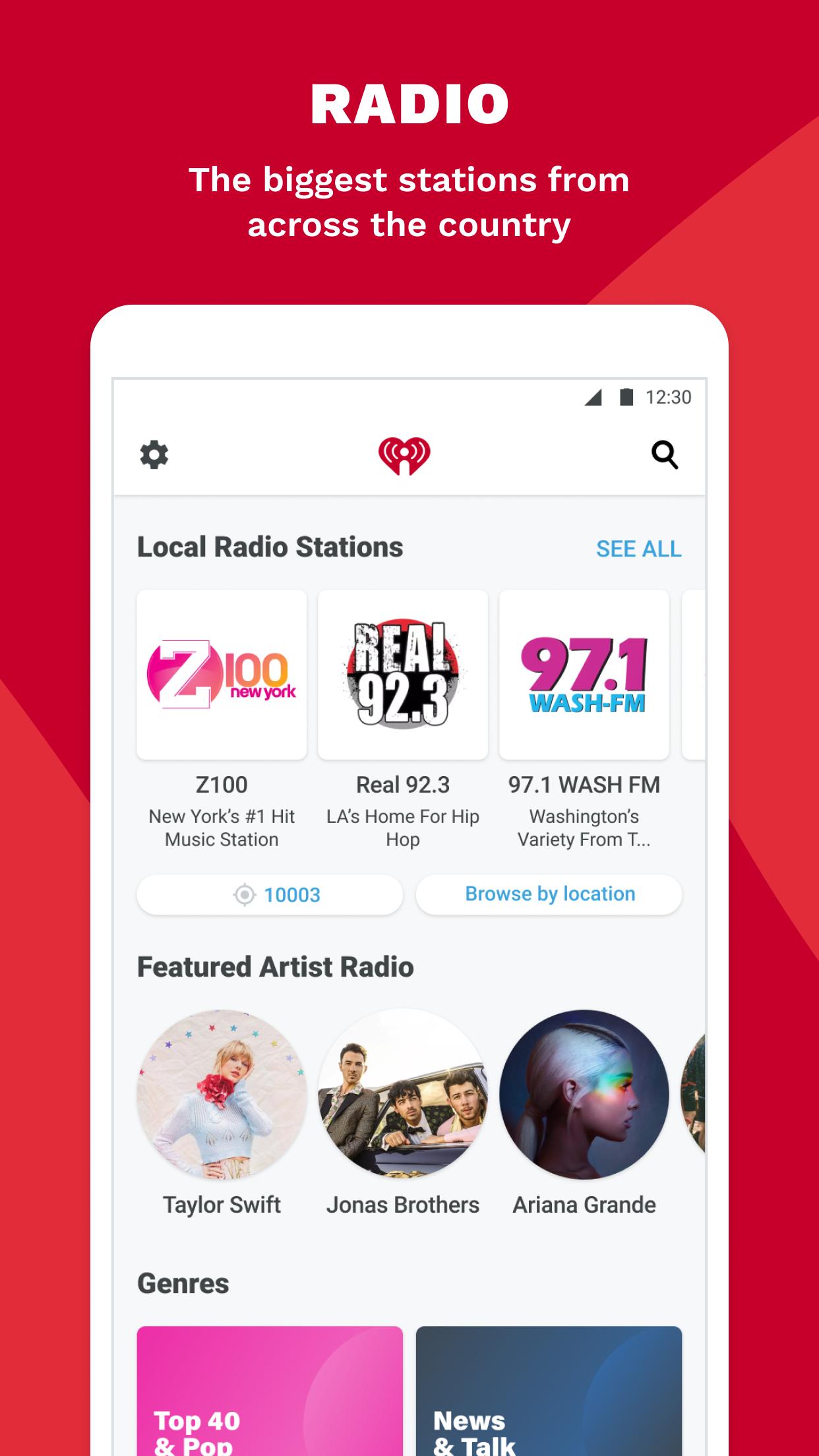 iHeartRadio Radio, Podcasts & Music On Demand  Screenshot 3