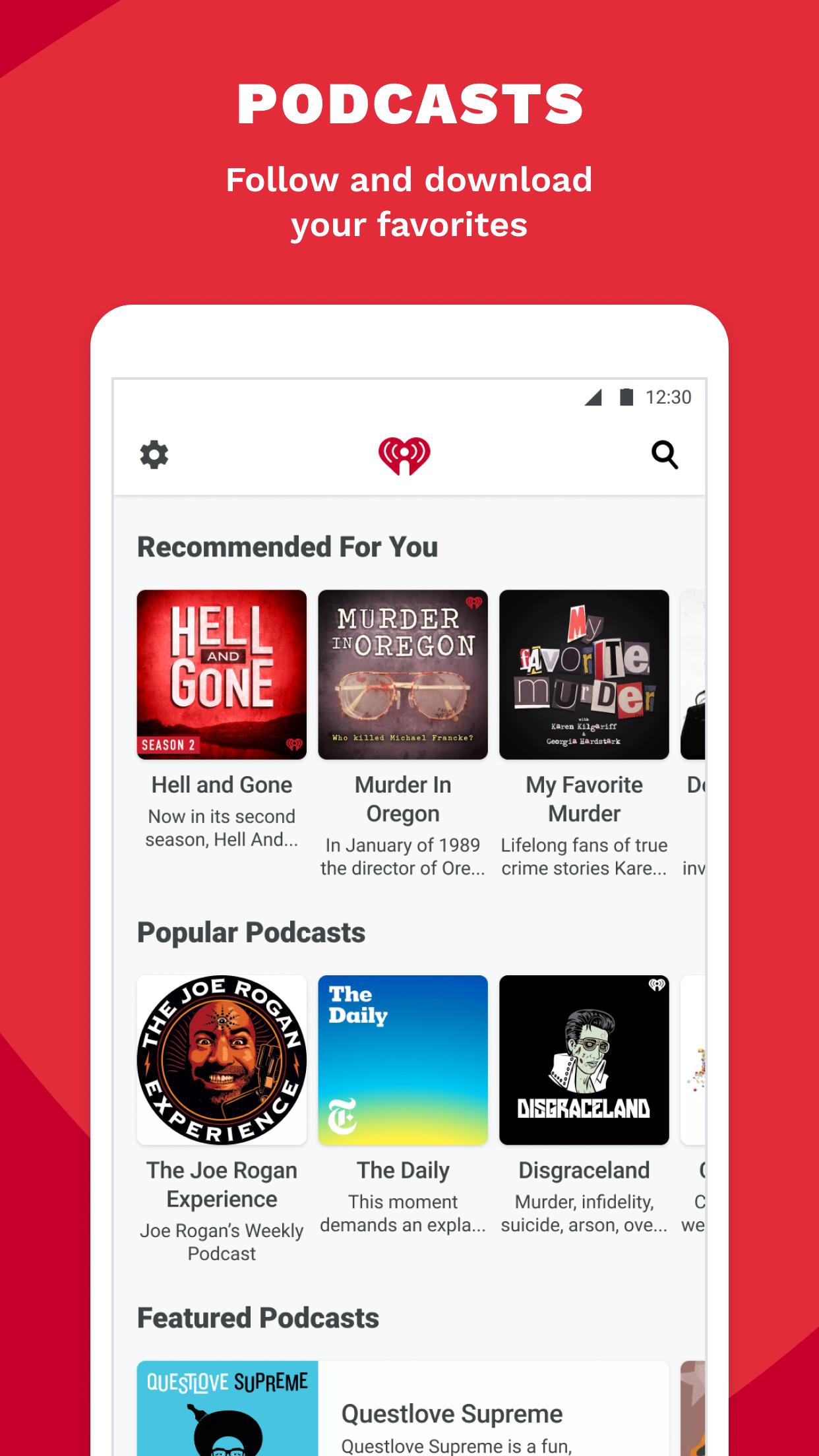 iHeartRadio Radio, Podcasts & Music On Demand  Screenshot 4