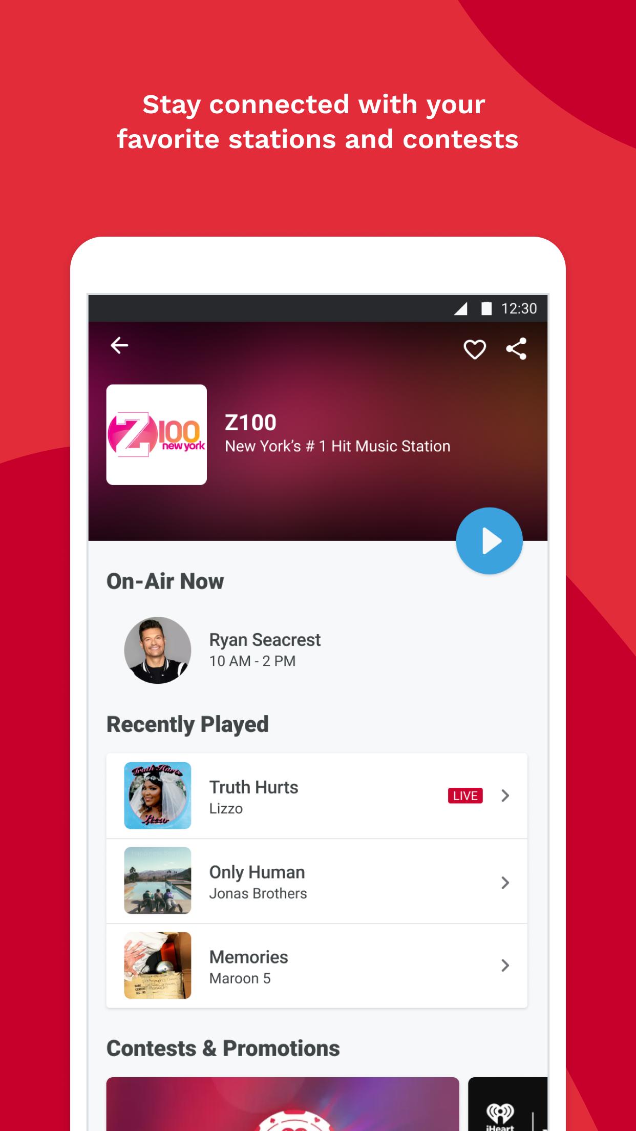 iHeartRadio Radio, Podcasts & Music On Demand  Screenshot 6