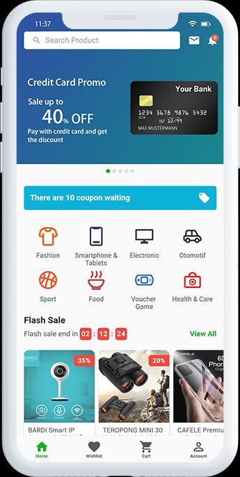 Flutter UI Kit - E-Commerce App 5.0.0 Screenshot 1