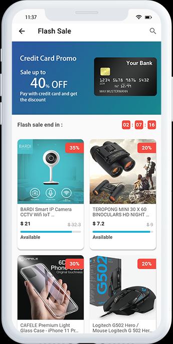 Flutter UI Kit - E-Commerce App 5.0.0 Screenshot 2