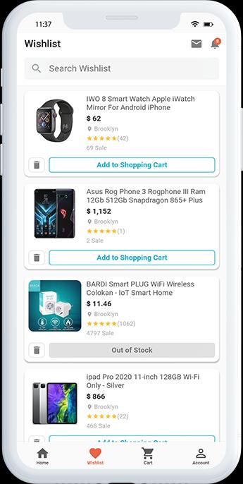 Flutter UI Kit - E-Commerce App 5.0.0 Screenshot 5