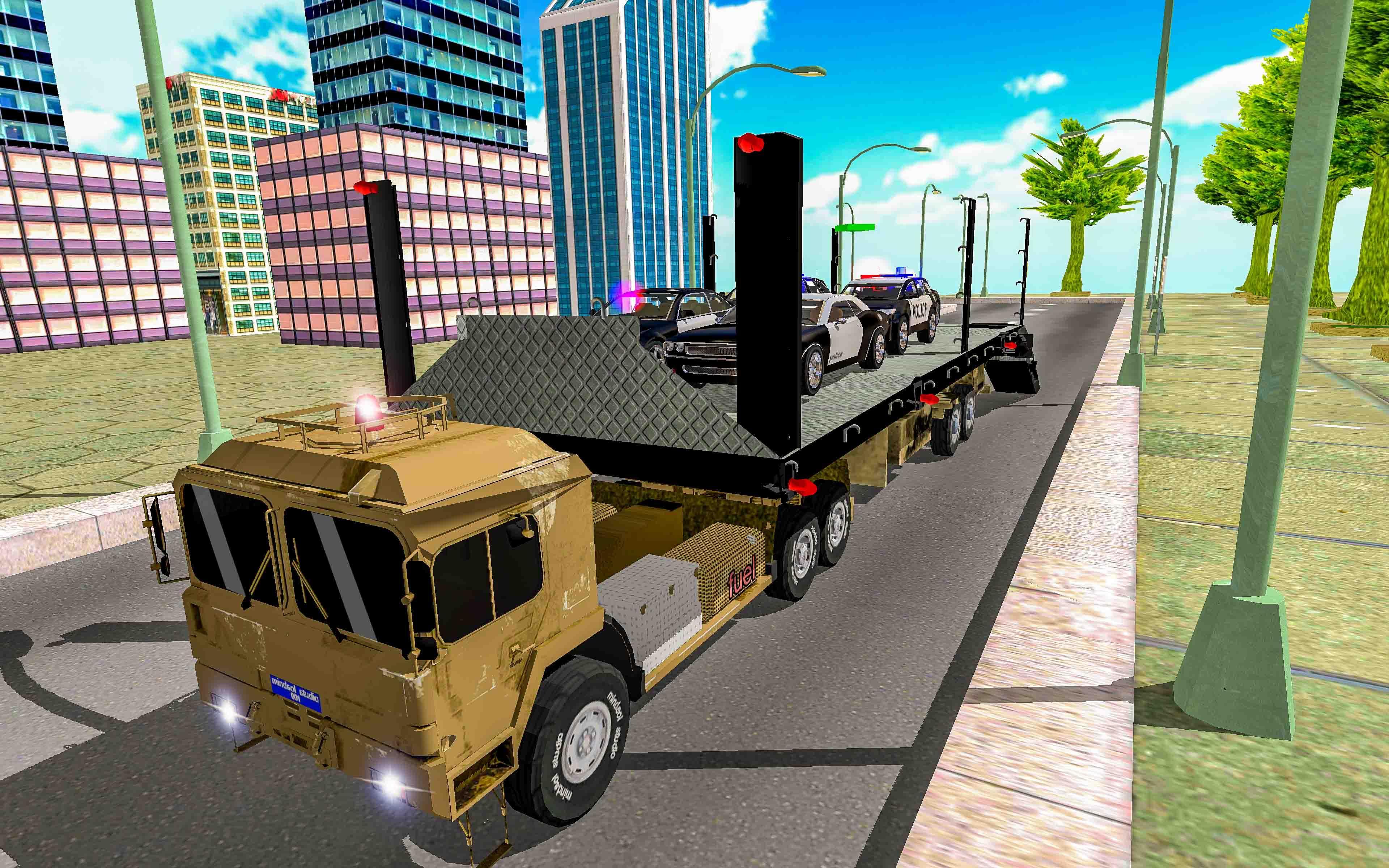 Police Robot Transport Car 1.4 Screenshot 4