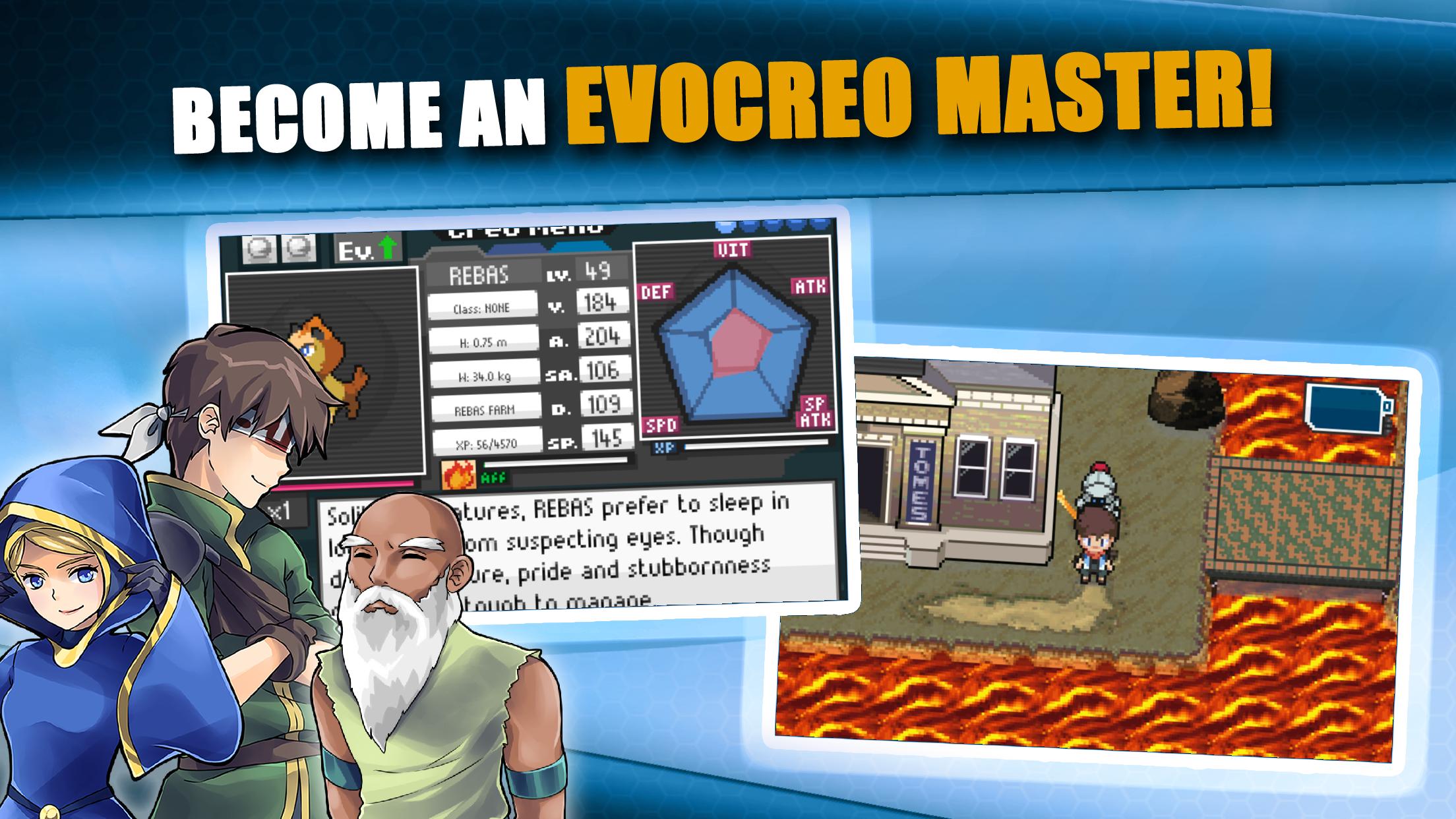 EvoCreo - Lite: Pocket Monster & Master Trainer 1.9.8 Screenshot 6