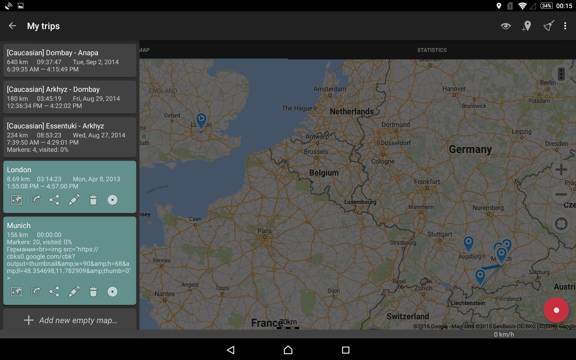 Geo Tracker GPS tracker 4.0.2.1750 Screenshot 10