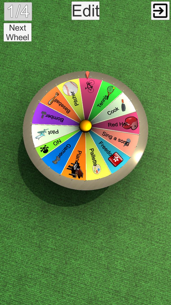 Wheel & Spin Lite 0.31 Screenshot 1