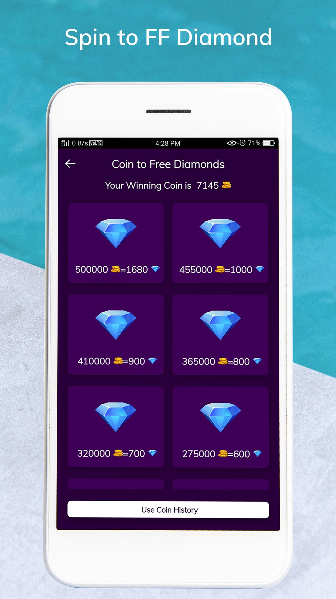 Lucky Spin to FF Diamond - Win Free Diamond 1.9 Screenshot 5