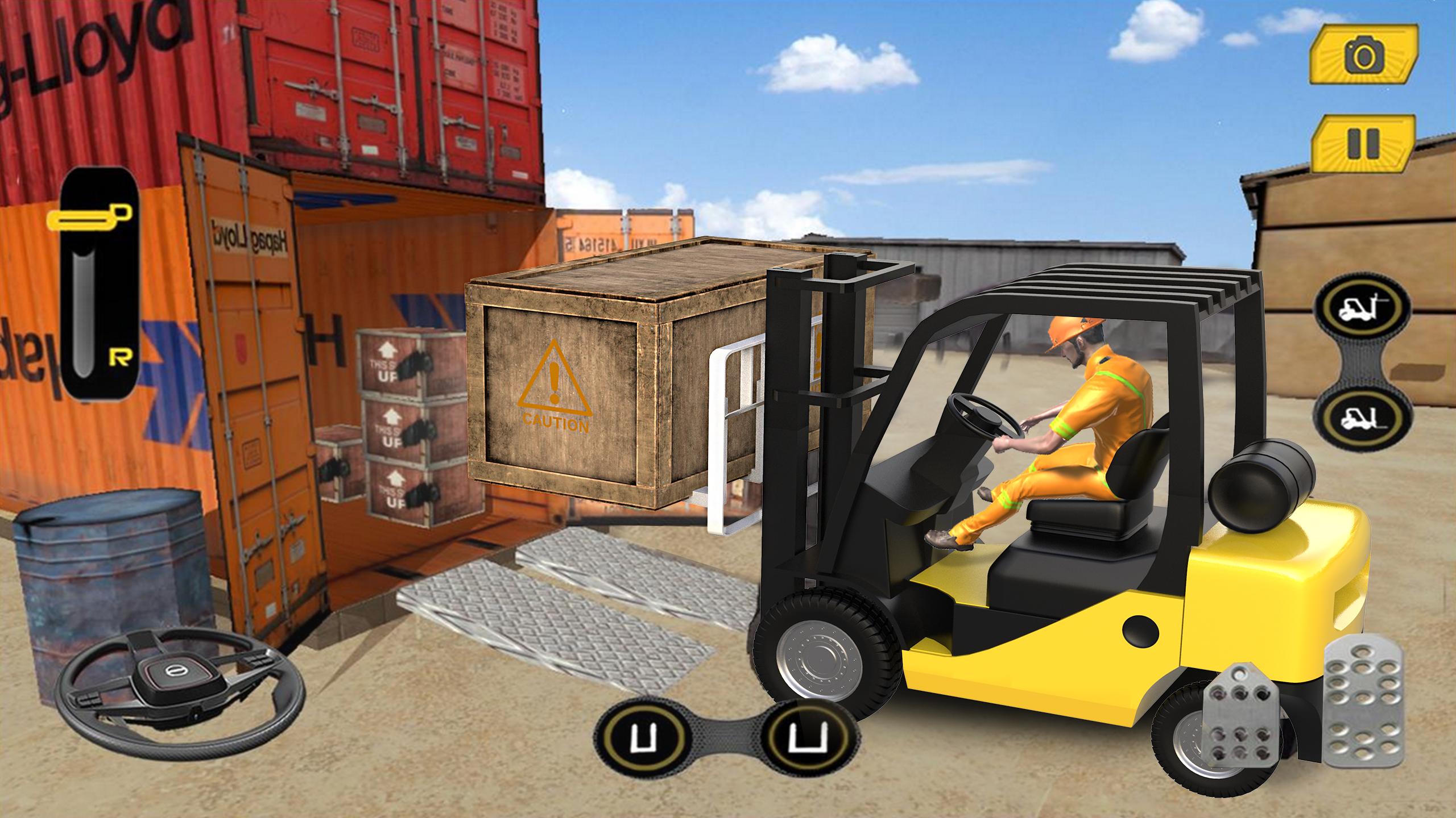 Real Forklift Simulator 2019: Cargo Forklift Games 3.1 Screenshot 10