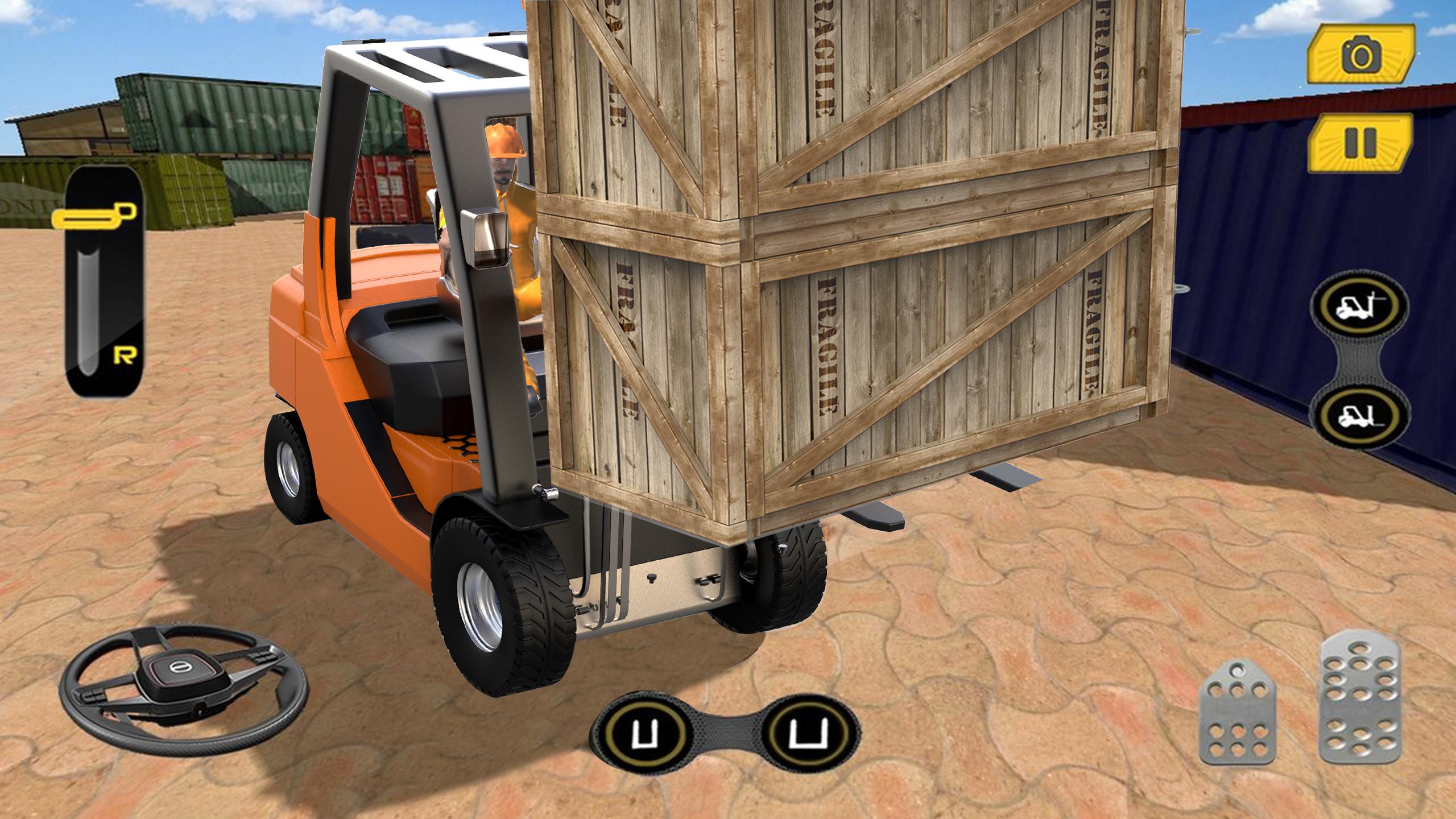 Real Forklift Simulator 2019: Cargo Forklift Games 3.1 Screenshot 11