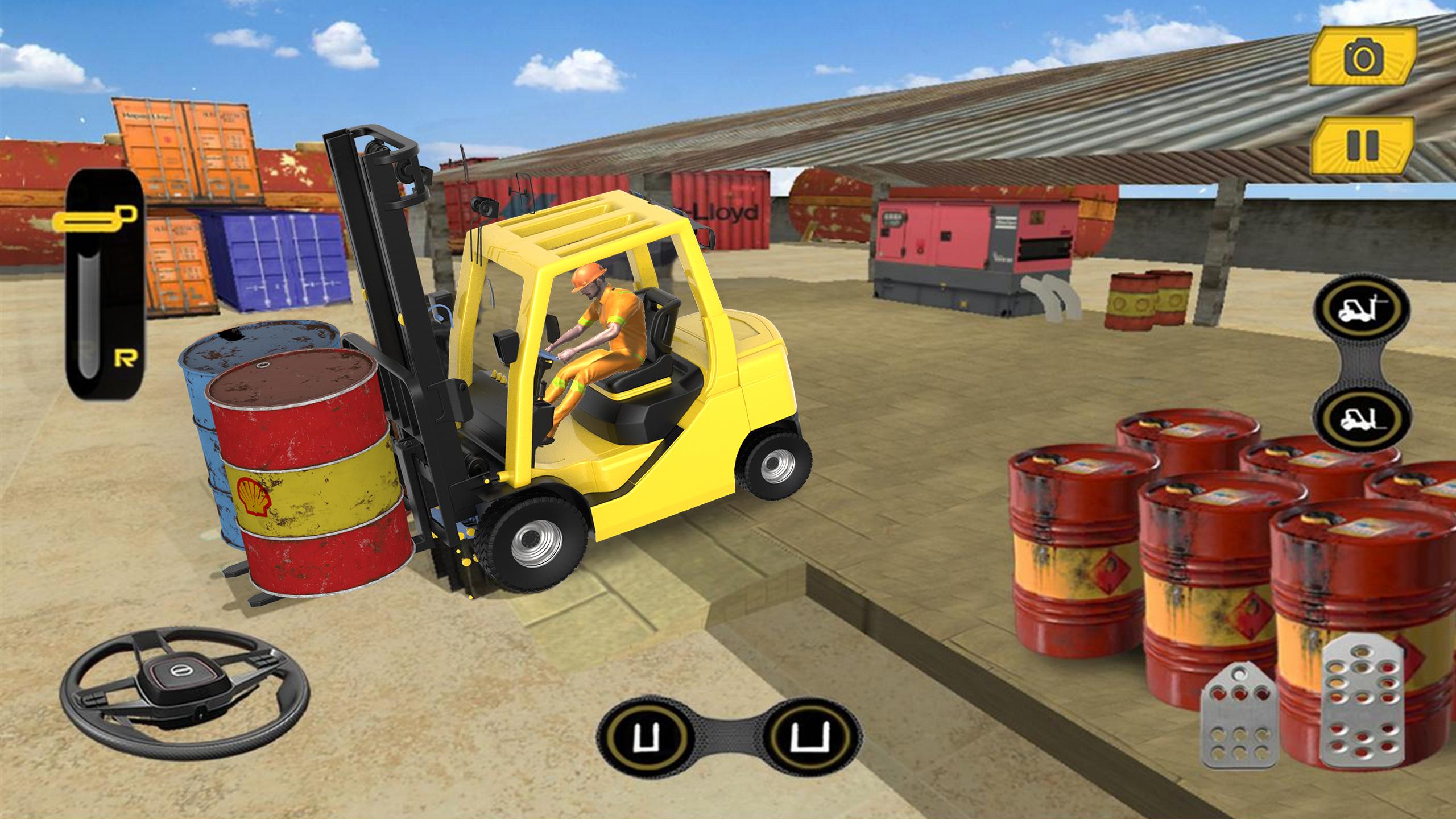 Real Forklift Simulator 2019: Cargo Forklift Games 3.1 Screenshot 12