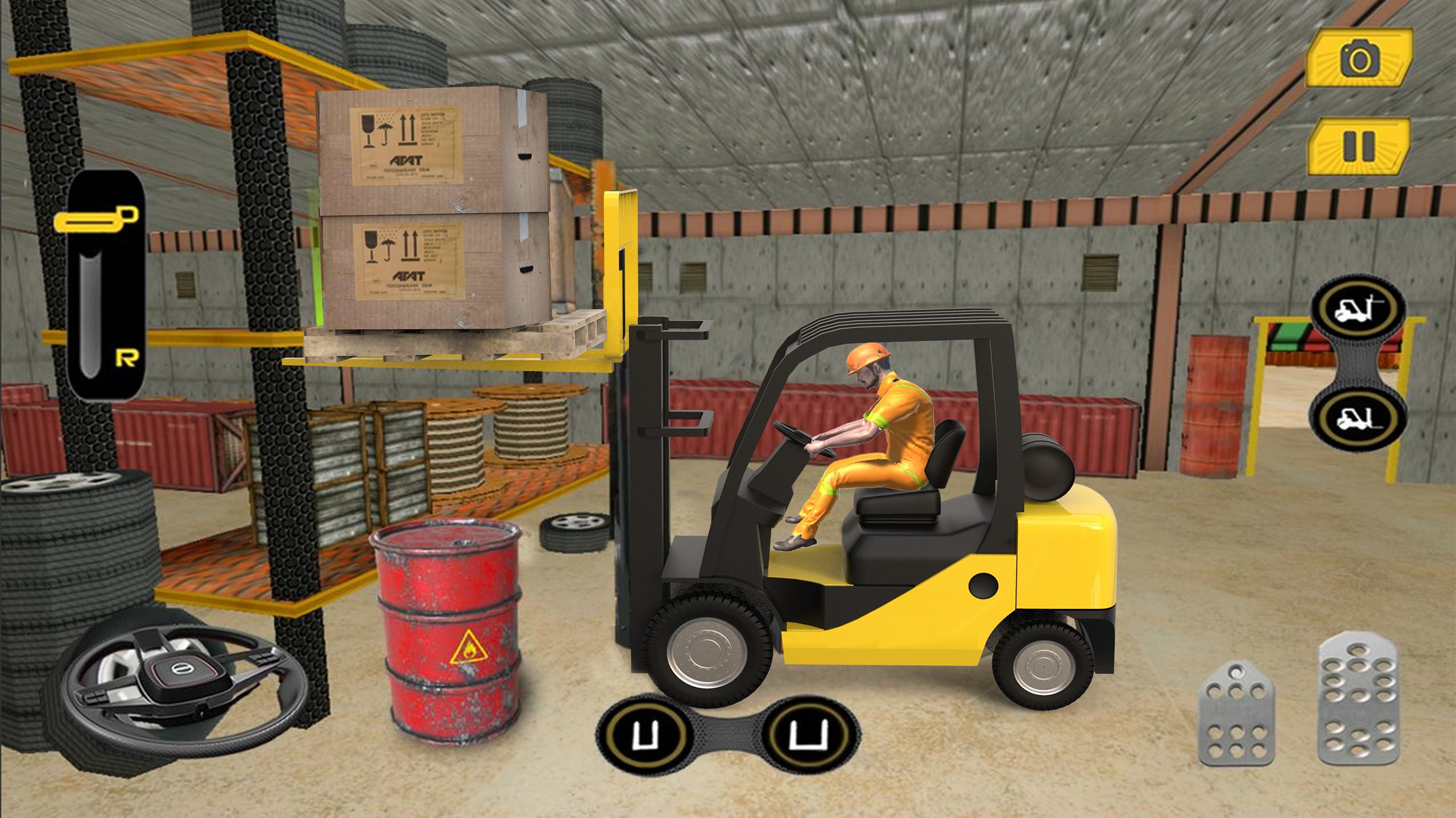 Real Forklift Simulator 2019: Cargo Forklift Games 3.1 Screenshot 15